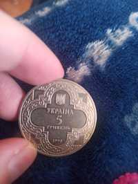 Продам монету 5 гривен 1998 год