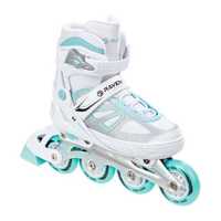 Nowe rolki regulowane Raven Advance White/Mint, roz. 35-39