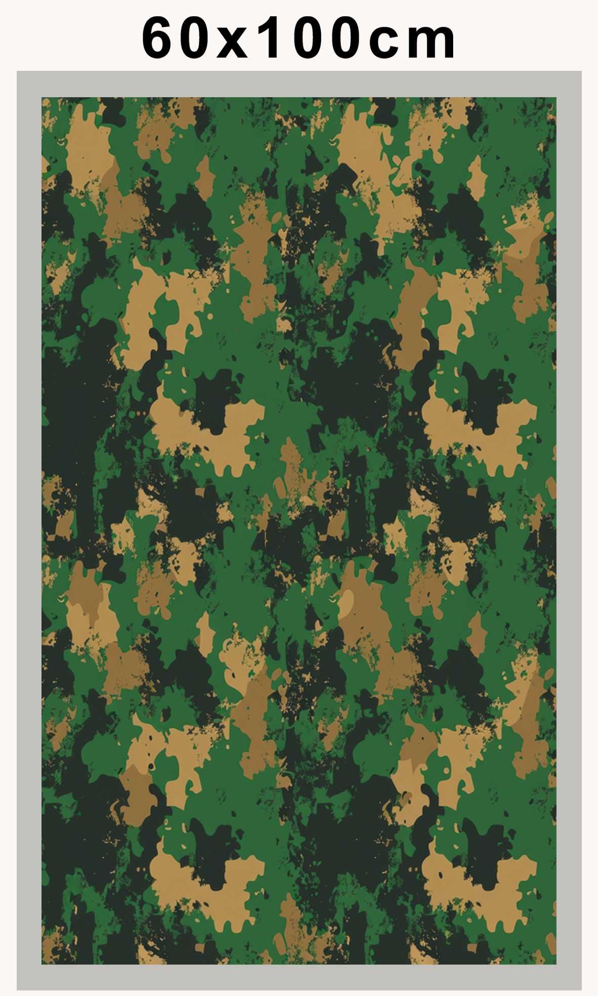 folia samoprzylepna camou, folia kamuflaż las wojsko 100cm x 60cm