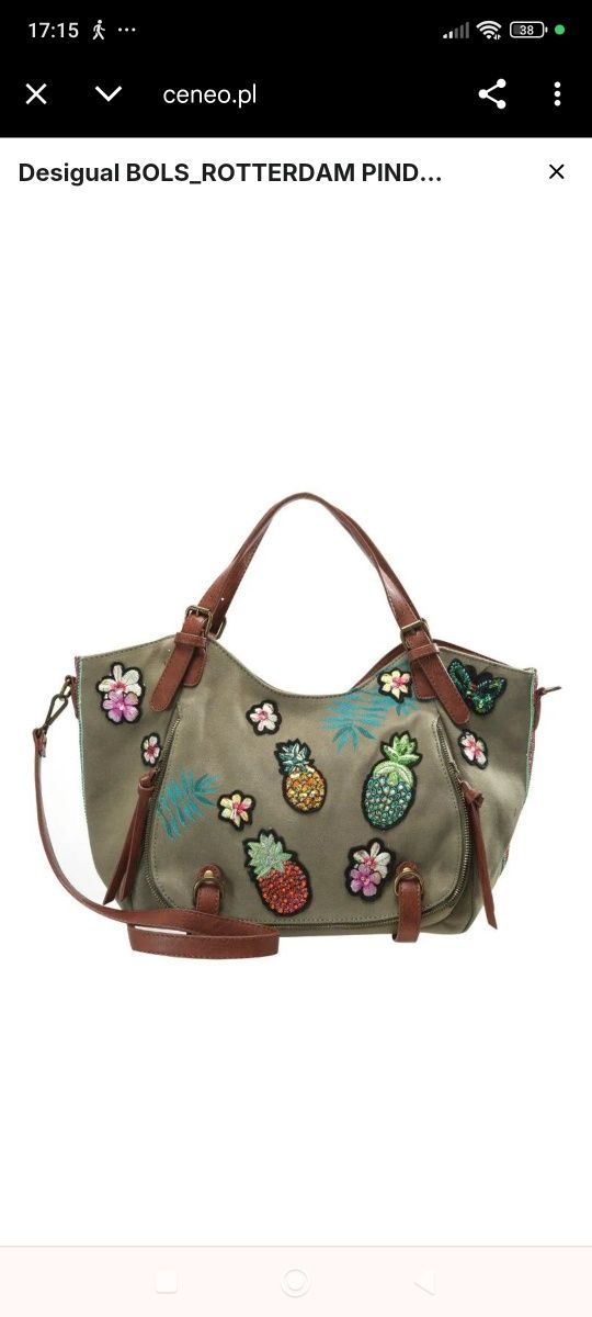 Torebka Desigual Rotterdam Pinday One Size
