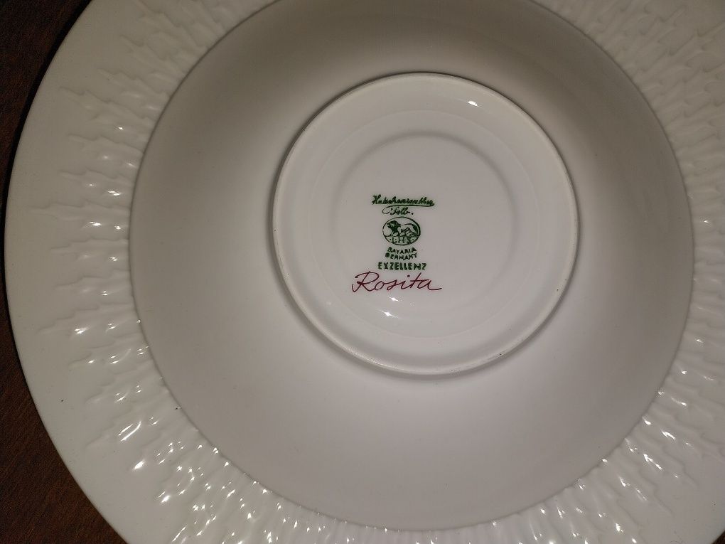 Hutschenreuther Exzellenz Rosita serwis porcelanowy