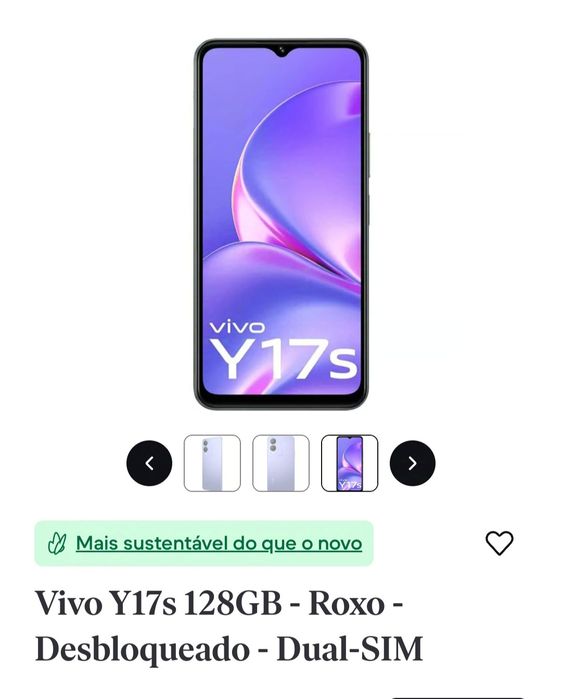 Telemóvel vivo y17s