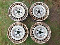 Komplet felg stalowych 16 cali vw transporter t5