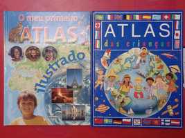 Atlas 2 livros como novos