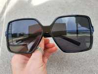 Czarne okulary damskie przeciwsłoneczne