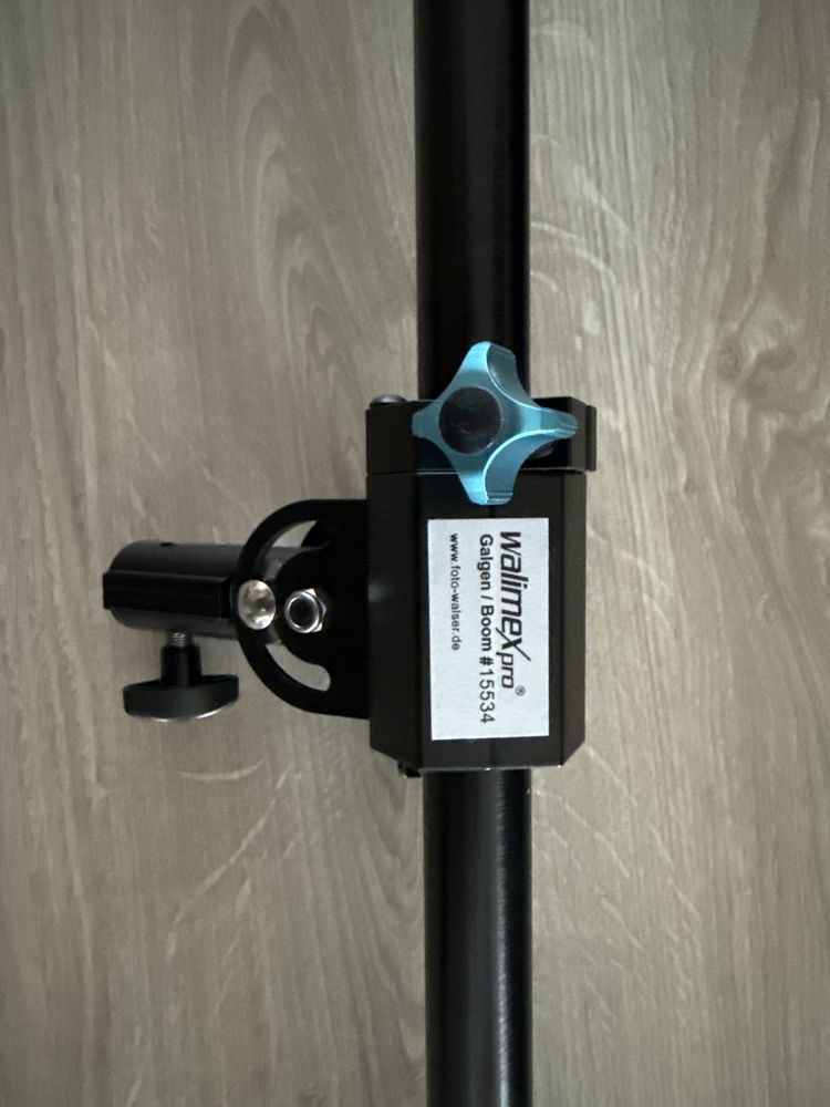 WALIMEX Braço Girafa Extensivel Iluminação