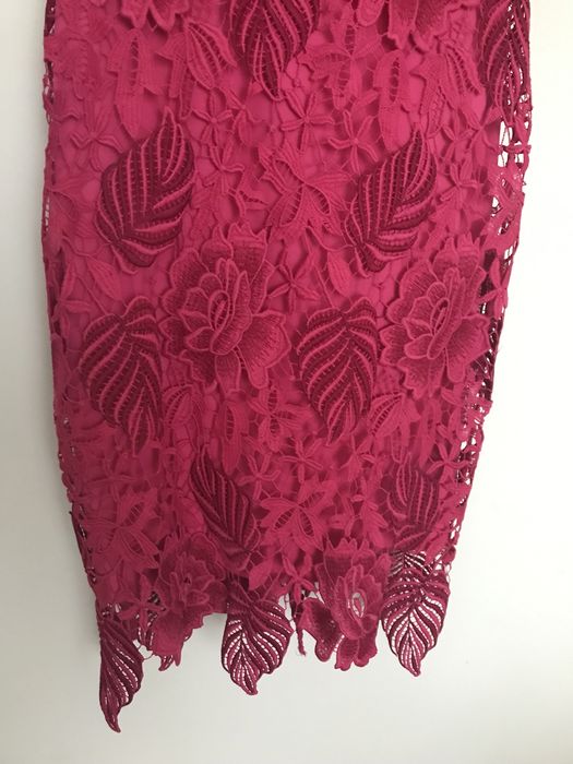 Sukienka gipiura wesele 36/38 M sylwester