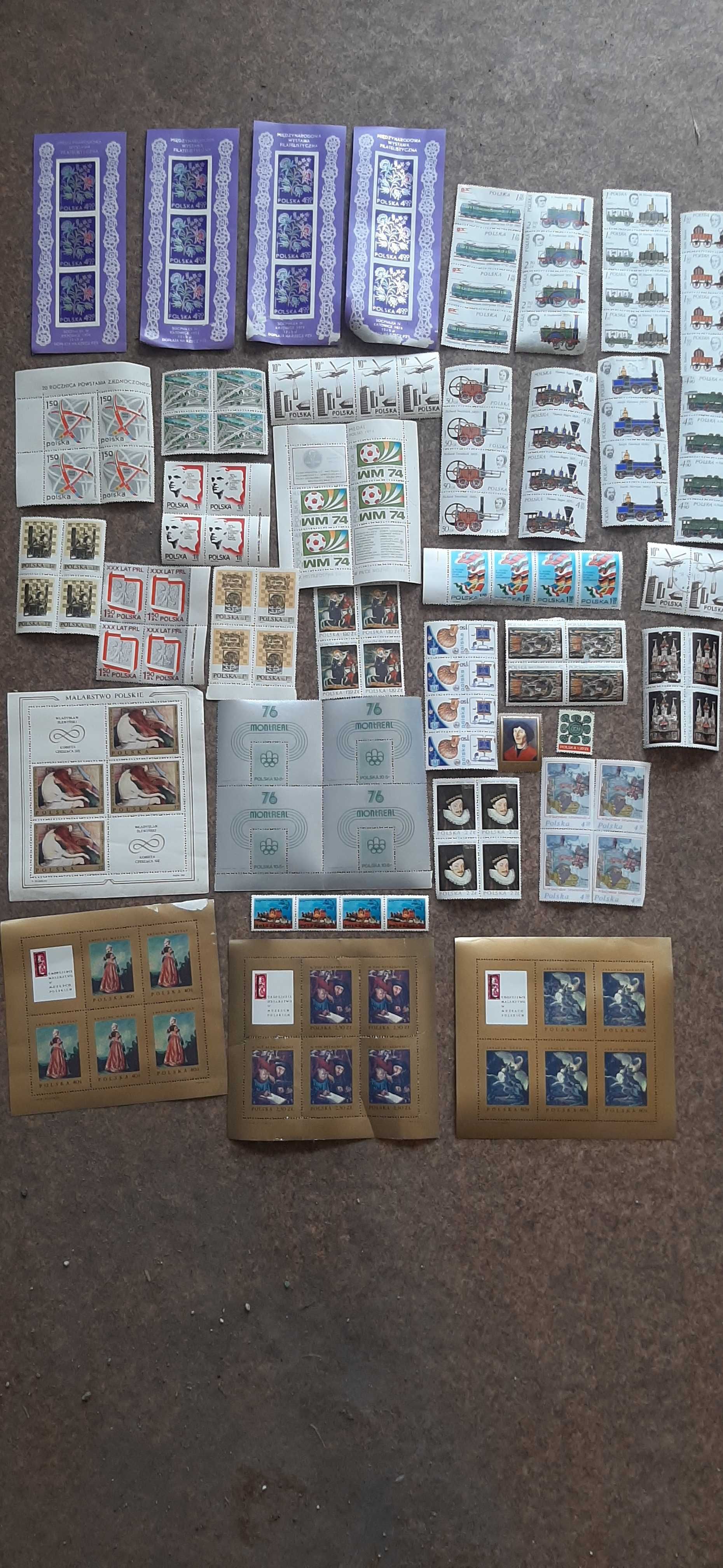 Kolekcja znaczków pocztowych,duża ilość⁷.