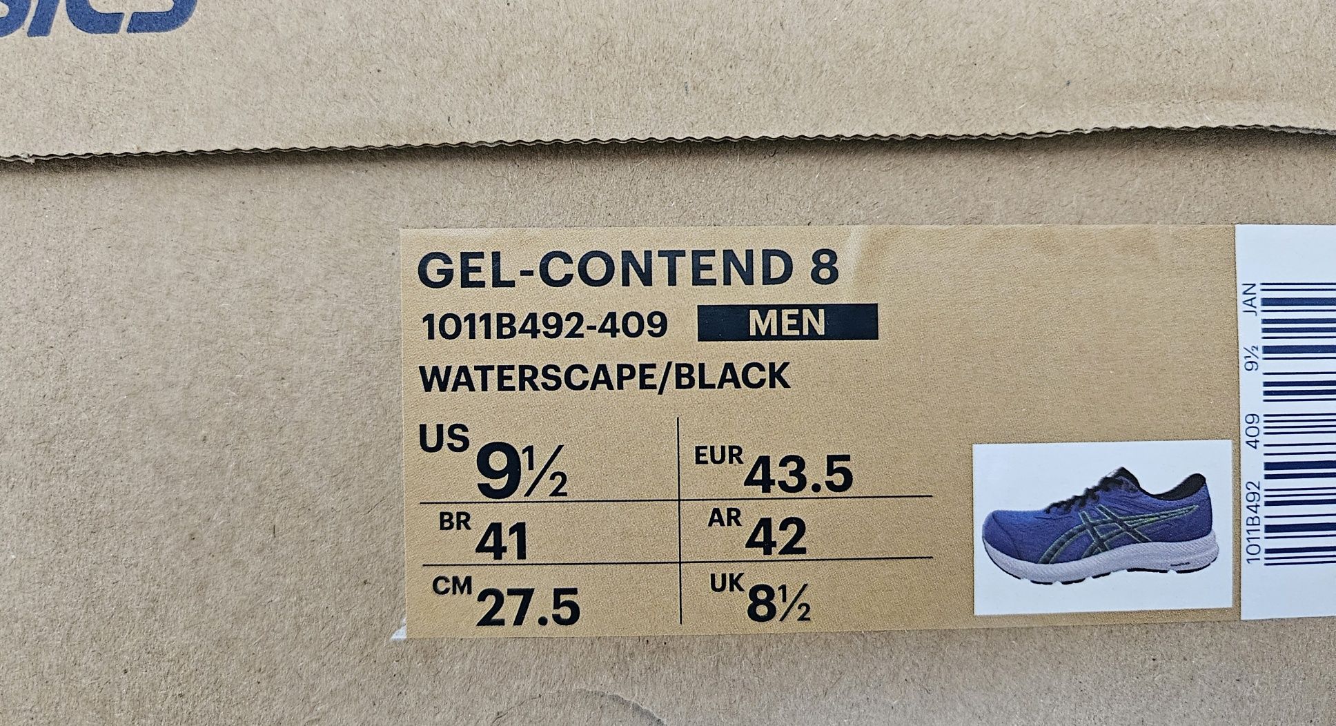 Wyprzedaż!!! Buty męskie sportowe. Asics. Rozmiar 43,5