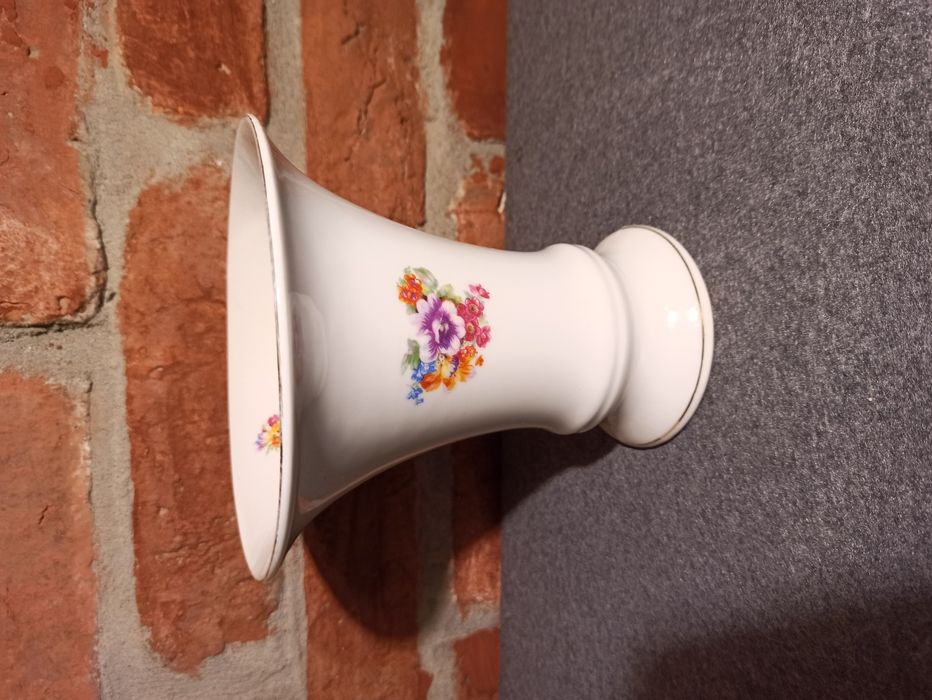 CARL TIELSCH CT Altwasser Wazon Porcelana Śląska