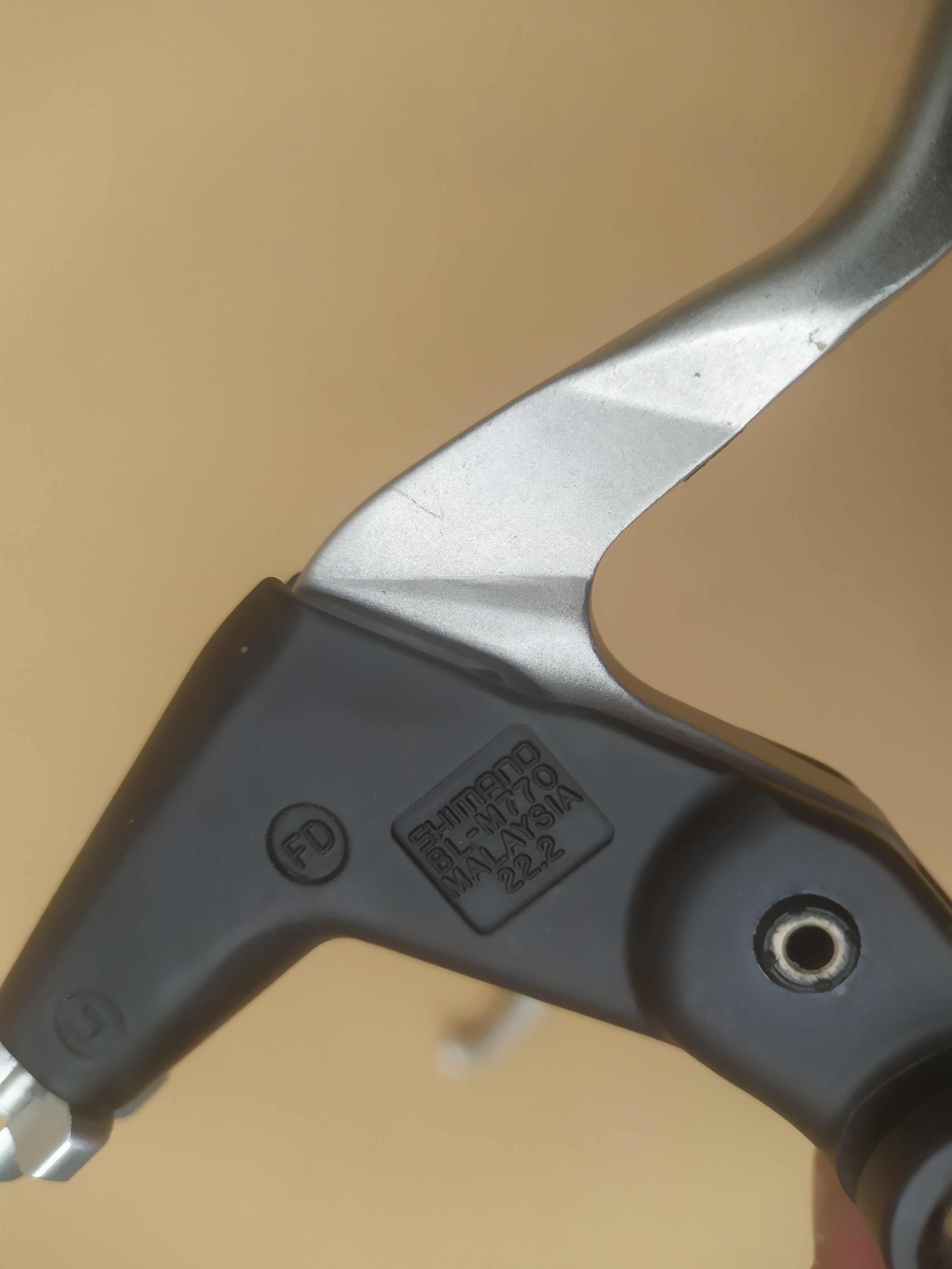 Klamki Dźwignie Hamulcowe Shimano Deore XT BL-M770 V-Brake