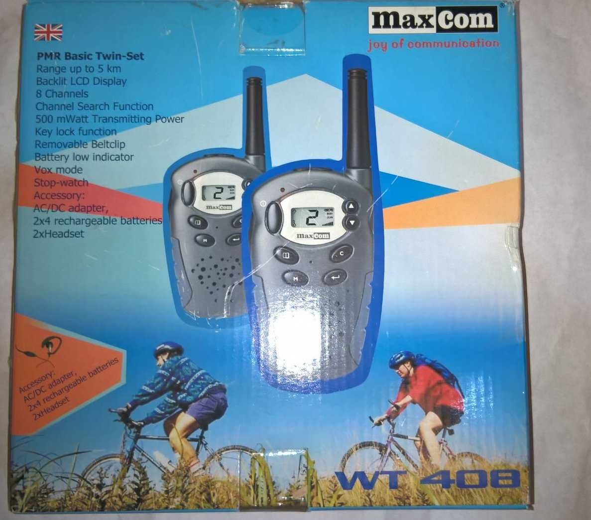 Krótkofalówka radiotelefon MaxCom WT408