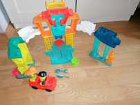 Duży Zestaw ciastolina Play Doh z samochodem Town