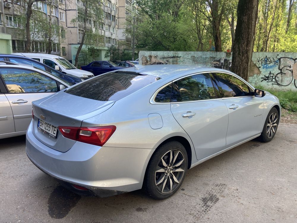 Chevrolet Malibu Lt 2017 Blue 1.5L Turbo