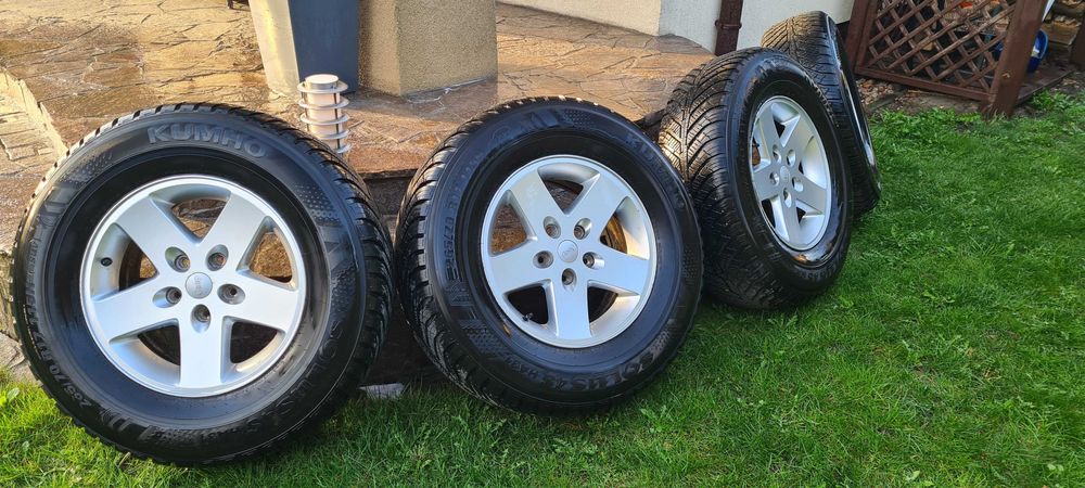 Koła Jeep Wrangler 5x127 opony 265/70r17