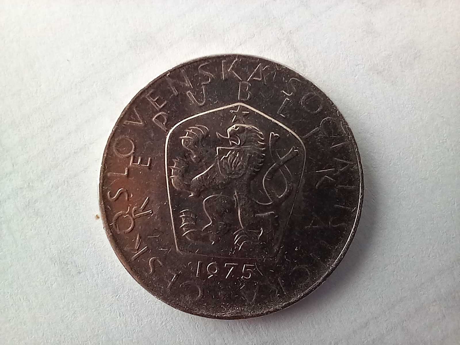 Moneta Czechosłowacja - 5 koron 1975 /4/