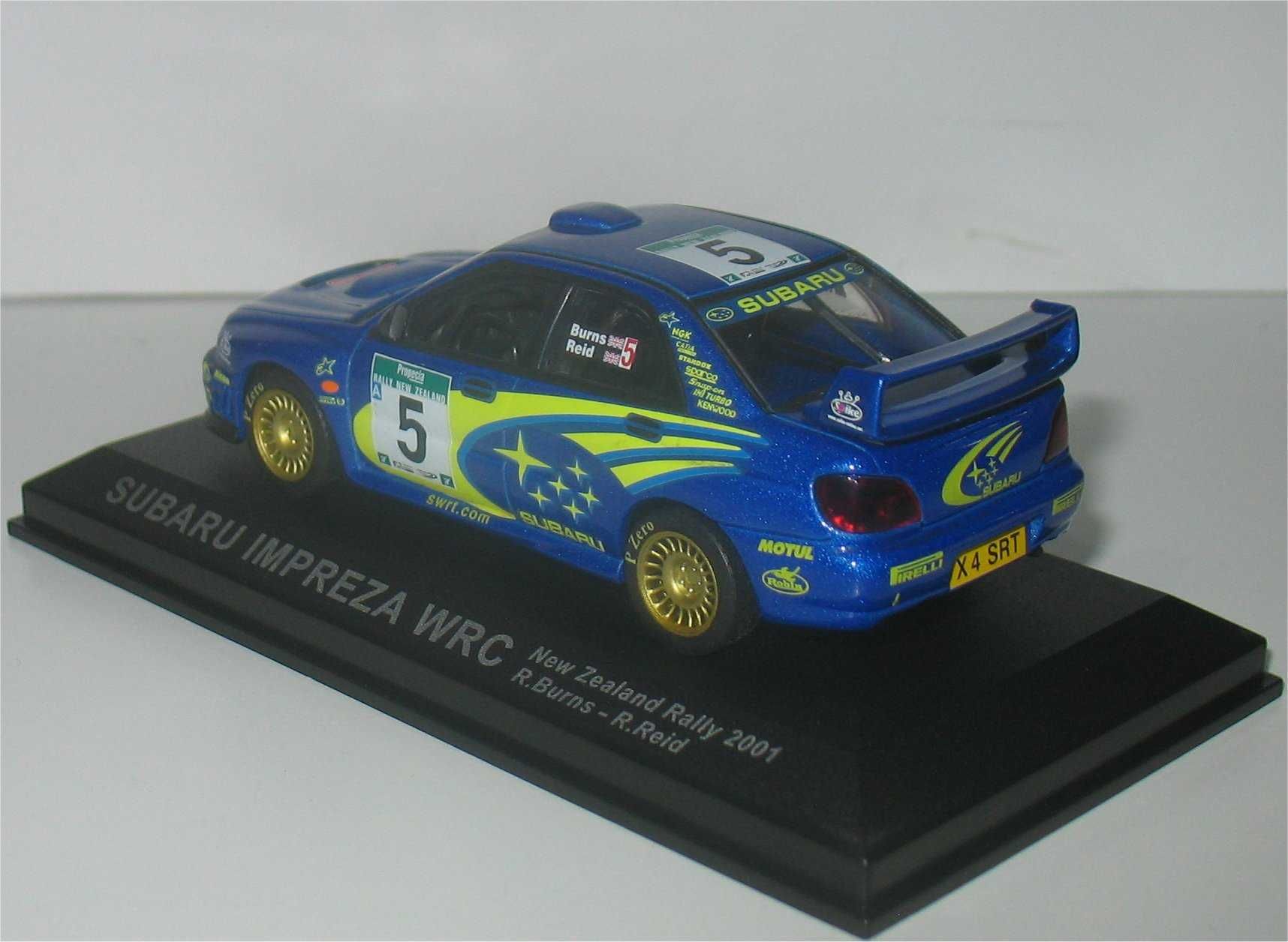 Subaru Impreza WRC - Vencedor Rally Nova Zelândia 2001 - Richard Burns