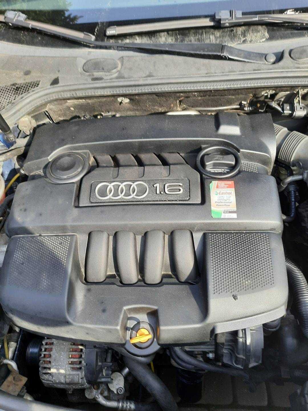 Silnik BGU 1.6 8V 102KM Audi VW Skoda bez osprzetu kompletny!