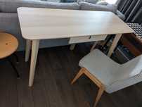Biurko Ikea Lisabo toaletka