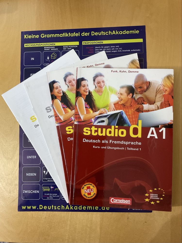 Livros/Books Studio d A1 Deutsch als Fremdsprache Kurs- und Ubungsbuch
