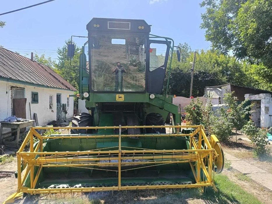 Послуги комбайна по збору сої