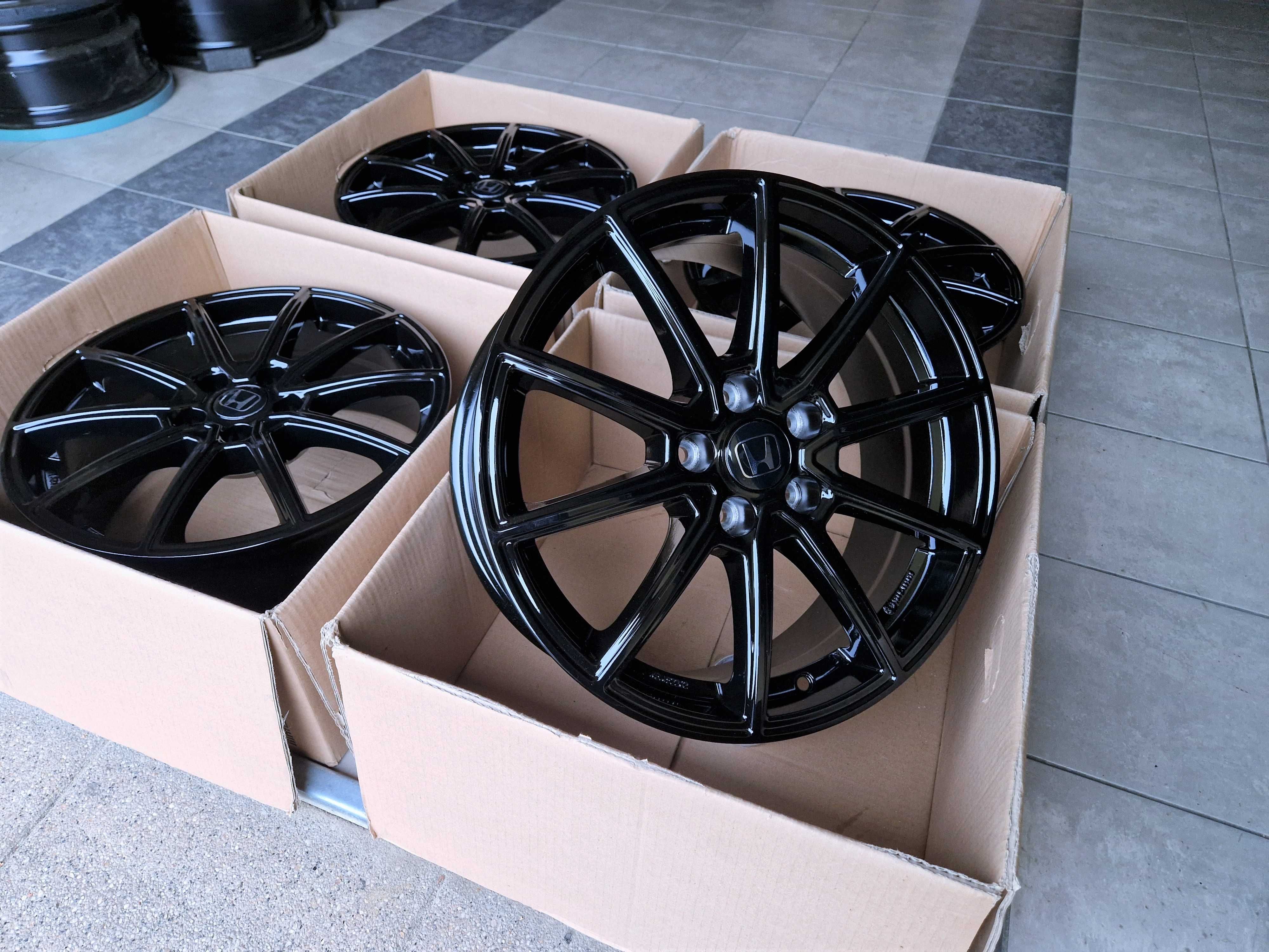 Alufelgi 17 5x114,3 Honda Accord Civic CR-V FR-V HR-V CH-R Czarne 709#