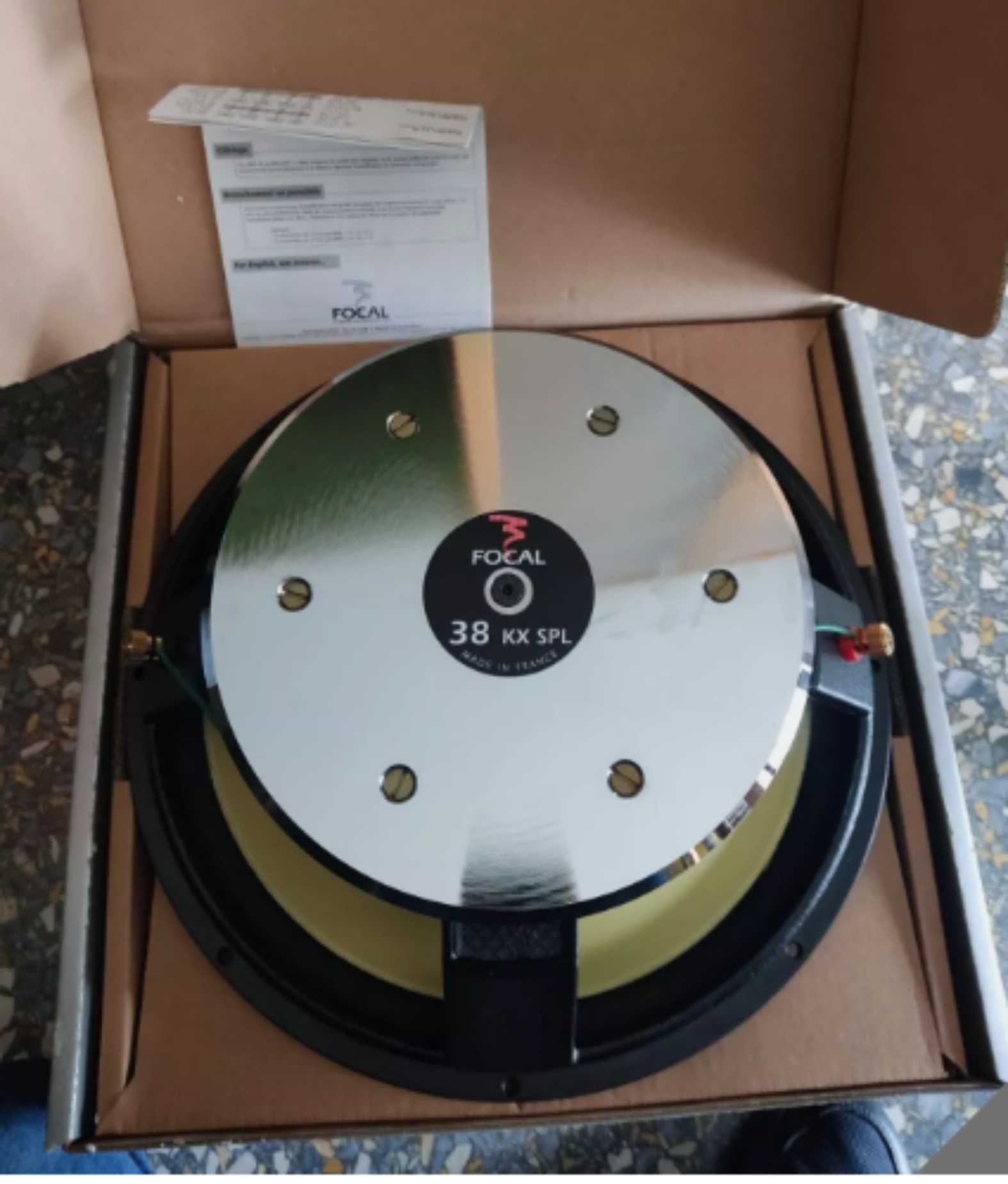 Focal 38 KX SPL - subwoofer 500 Watt RMS