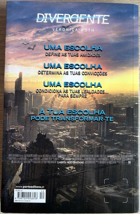 Livro «Divergente» de Verónica Roth