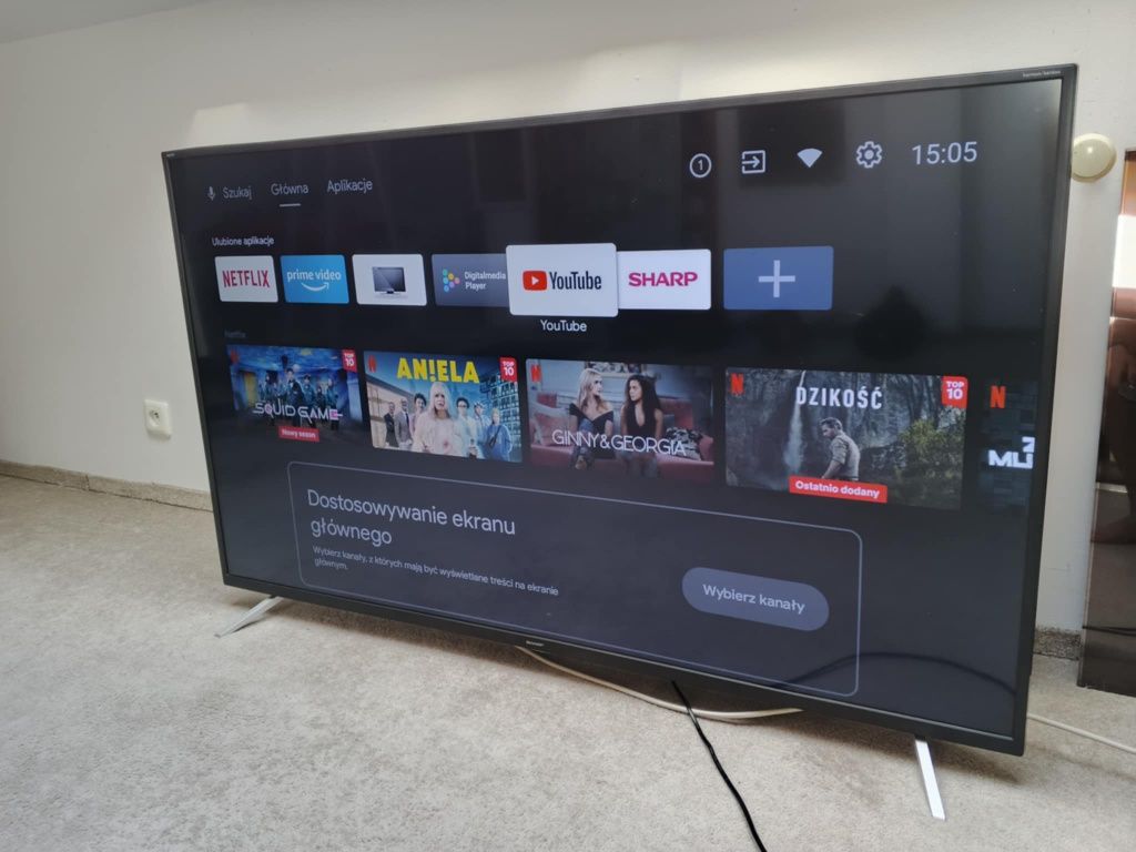 Telewizor LED 55cali android Smart Wifi