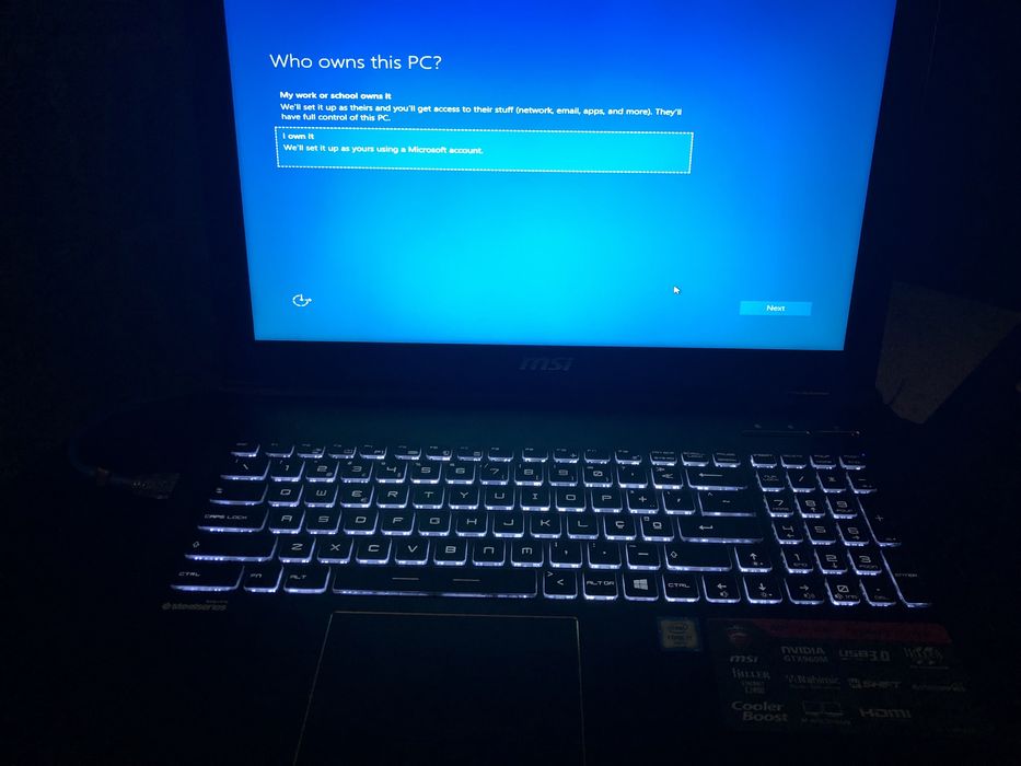 Portátil Laptop MSI Gaming Leopard Pro GP62 6QF 15.6” - como novo