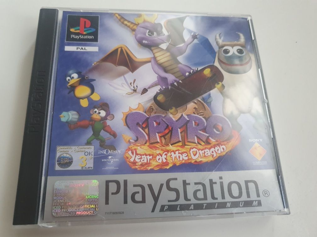 Oryginalna Gra Spyro PlayStation Psx