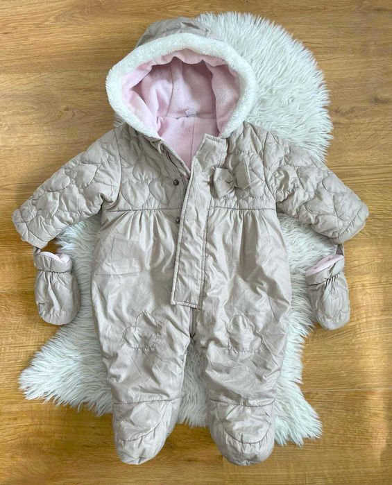 Cool Club 62 kombinezon beżowy serca 0 - 3 m