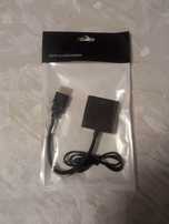 HDMI в VGA конвертер відео аудіо перехідник на tv тюнер T2 Xbox
