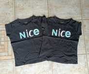 T-shirt Reserved, r. 122, dla bliźniaczek