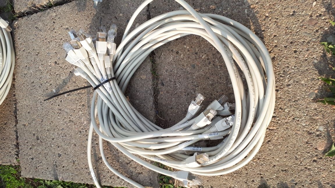 Patchcord cat. 6 s/ftp. Skretka. Kabel internetowy Rj45 Lan. 2m,