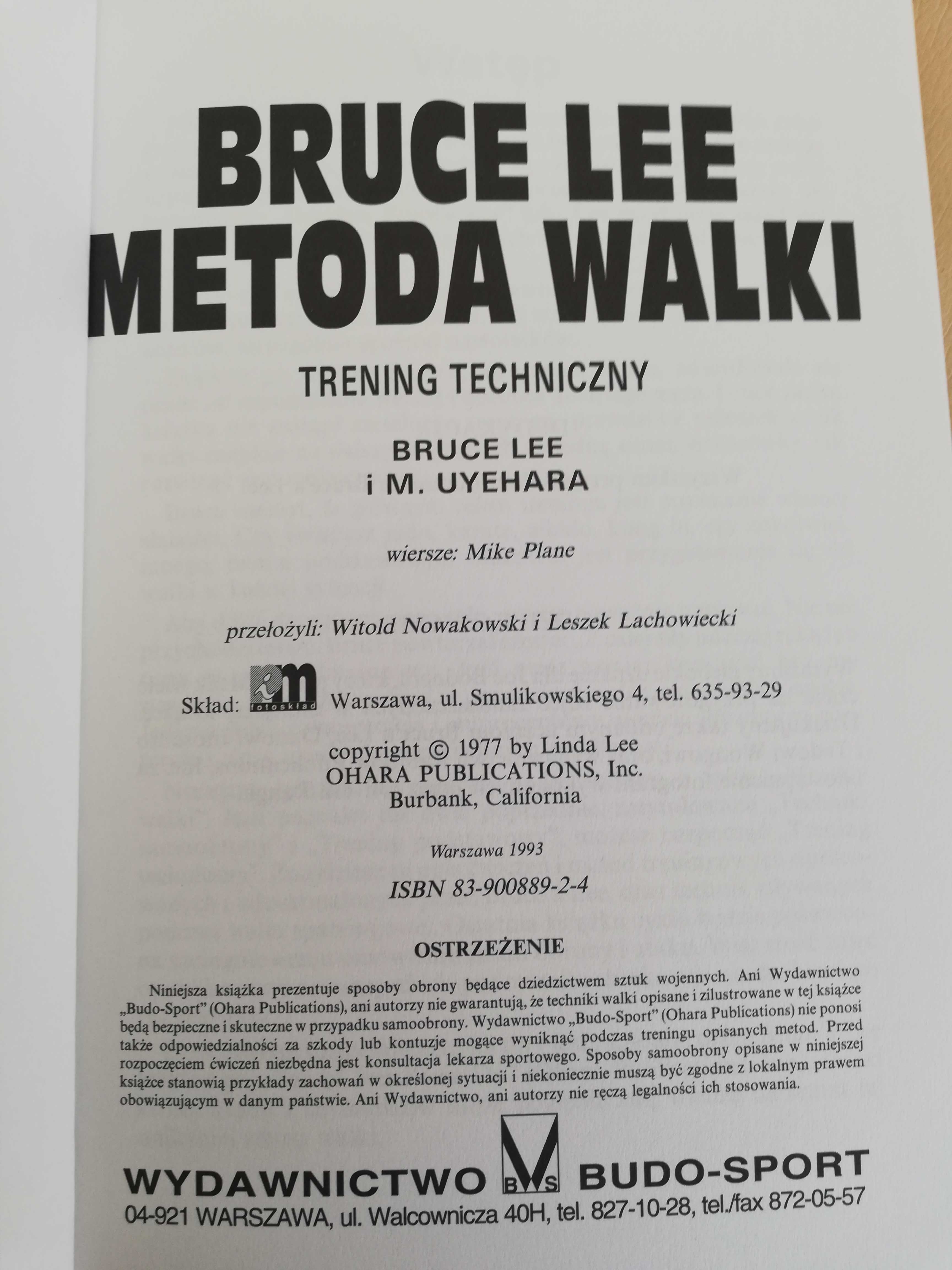 Bruce Lee Metoda Walki Trening Techniczny cz.3