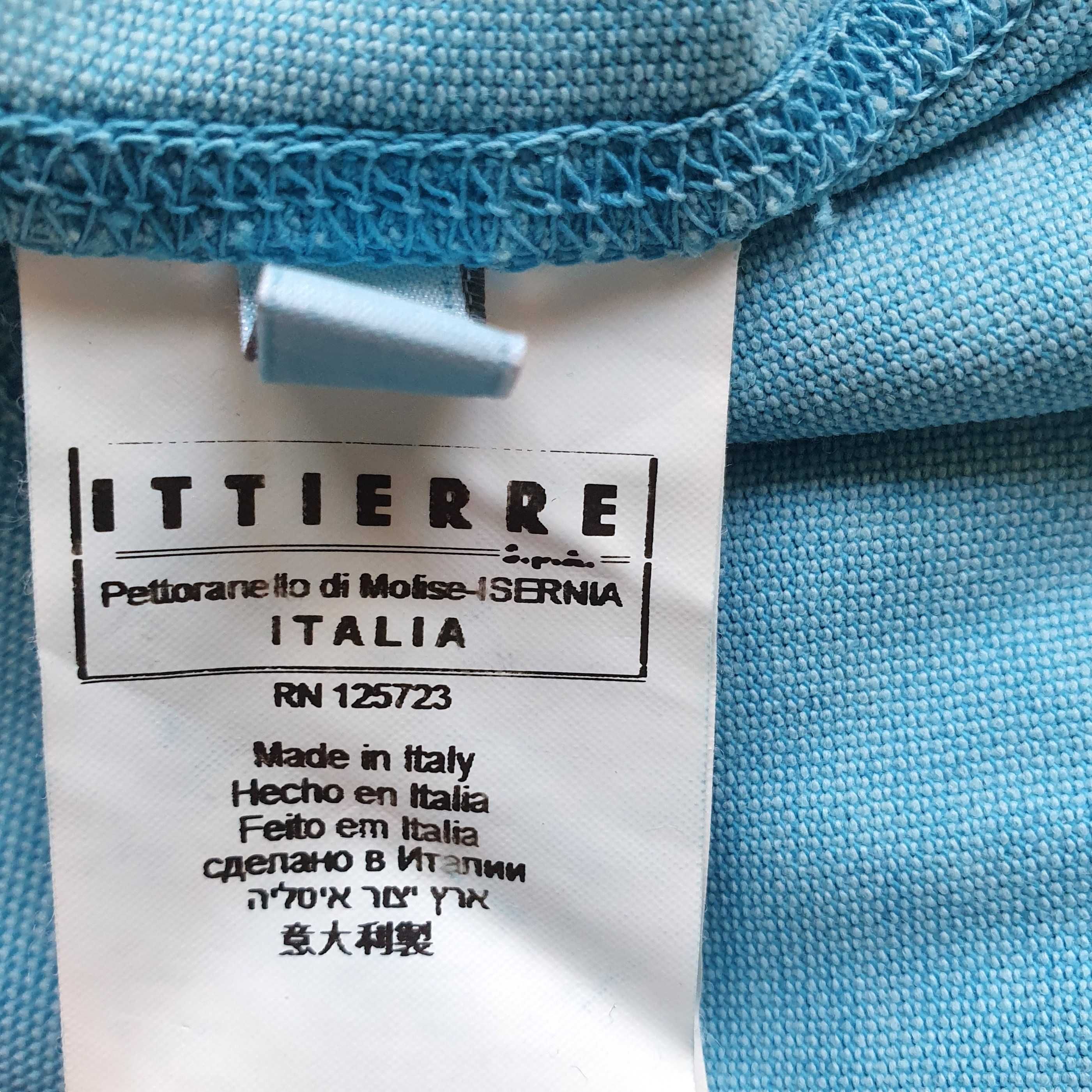 PIERRE BALMAIN faded/distressed look polo koszulka, metalowe logo, XL