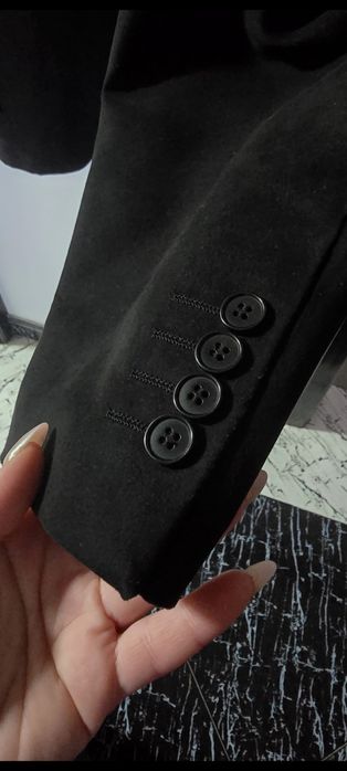 Casaco blazer fato veludo Zara