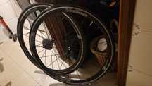 Rodas Vision Team 35 + pneus + cassette 11v