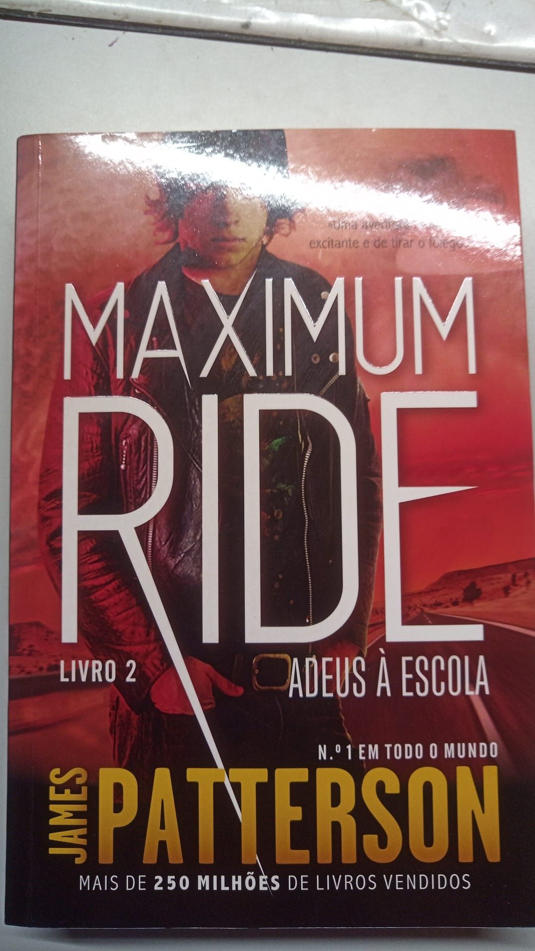 Tenho estes 2 livros da coleção Maximum Ride de James Patterson