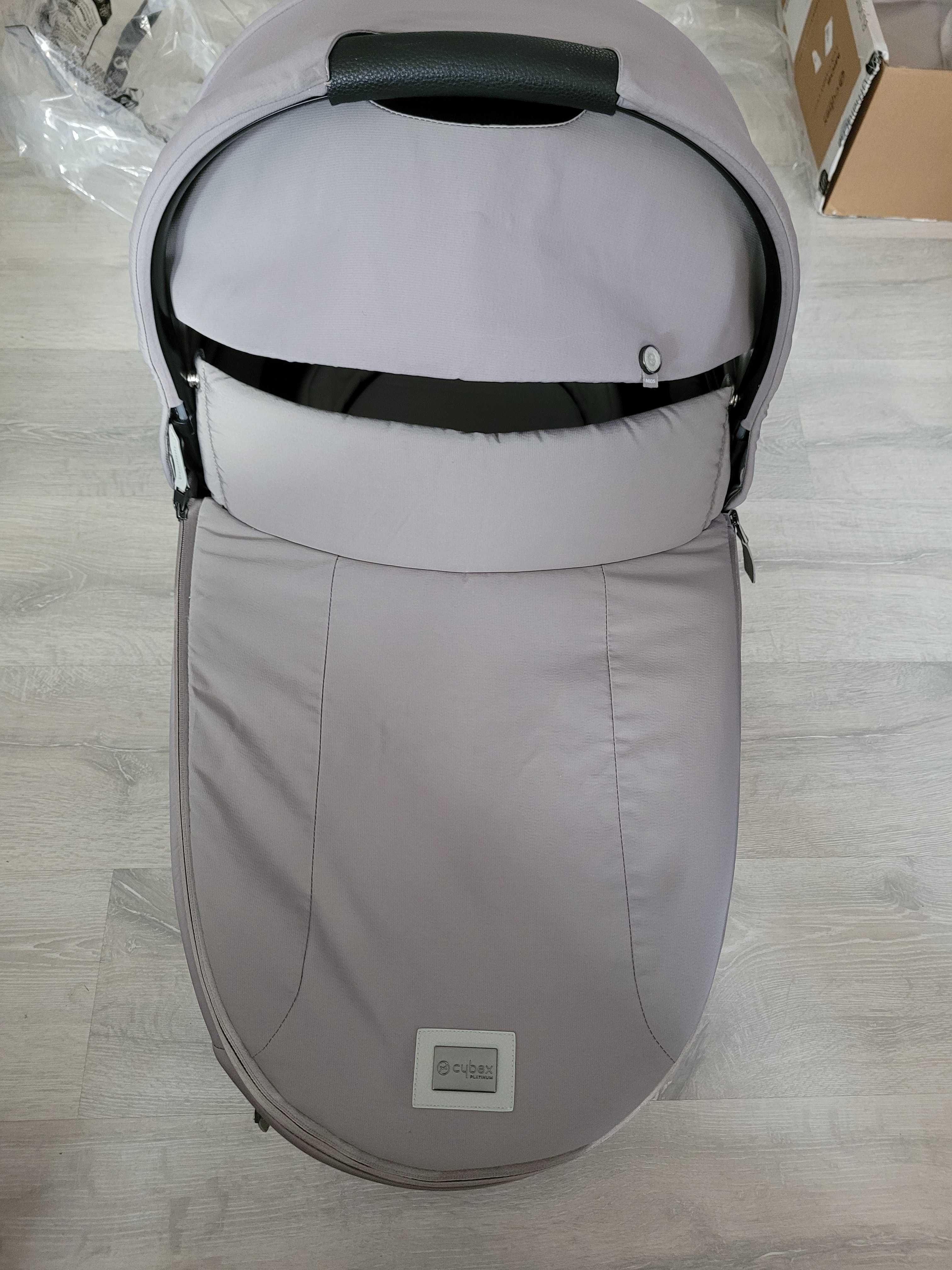 CYBEX Mios 4.0 gondola soho grey + adaptery GRATIS