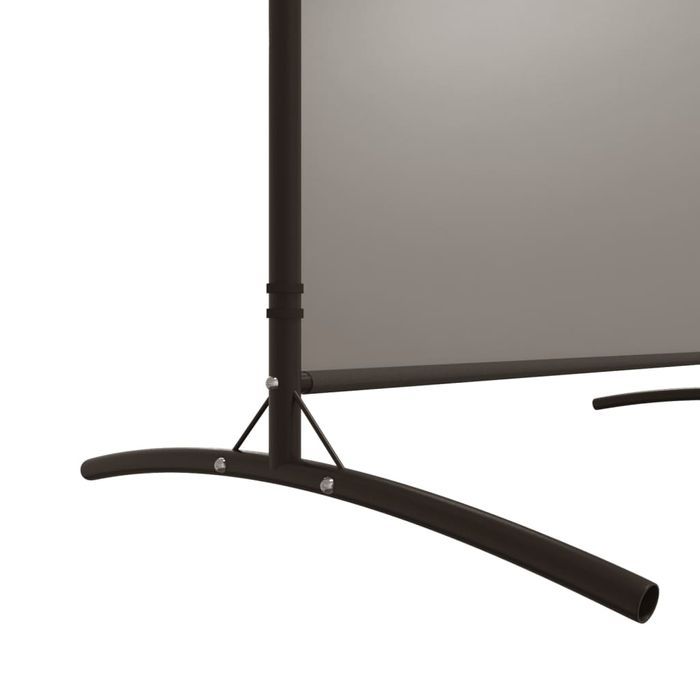 vidaXL Parawan 4-panelowy, antracytowy, 346x180 cm, tkanina