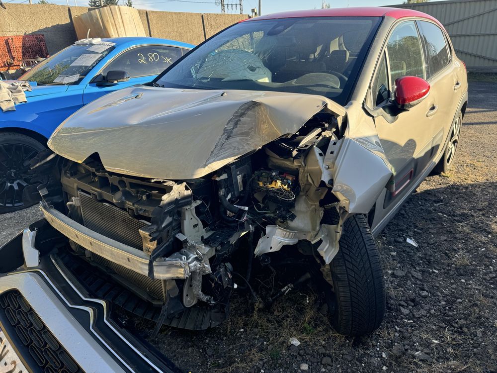 Citroen c3 uszkodzony 1.2, automat