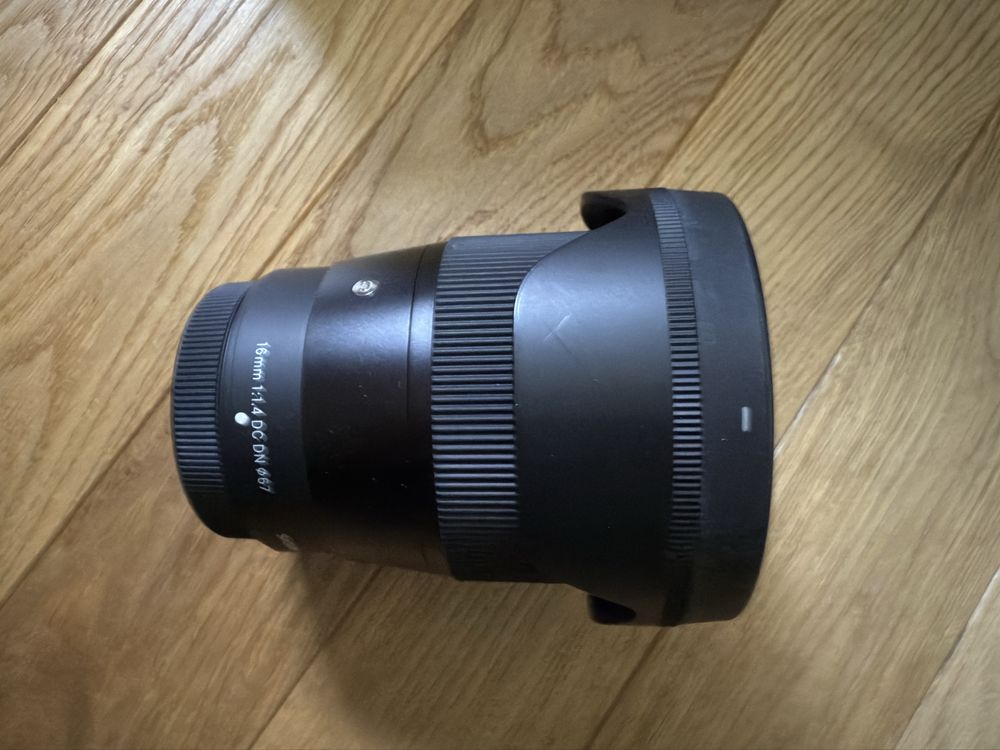 Sigma 16mm f1.4 Fuji