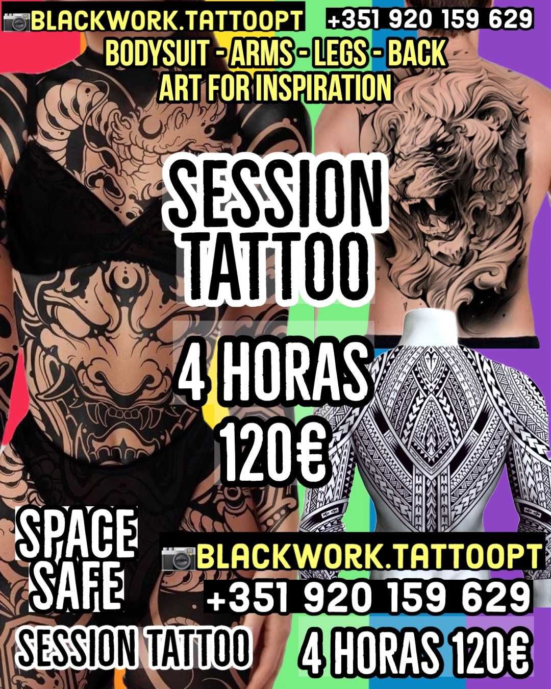 projetos session TATTOOS diferentes desenhos