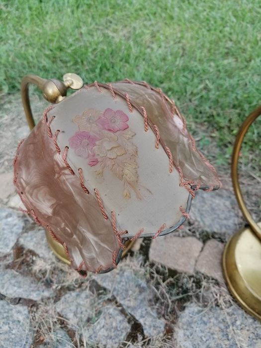 Lampki nocne art deco 2 szt, vintage