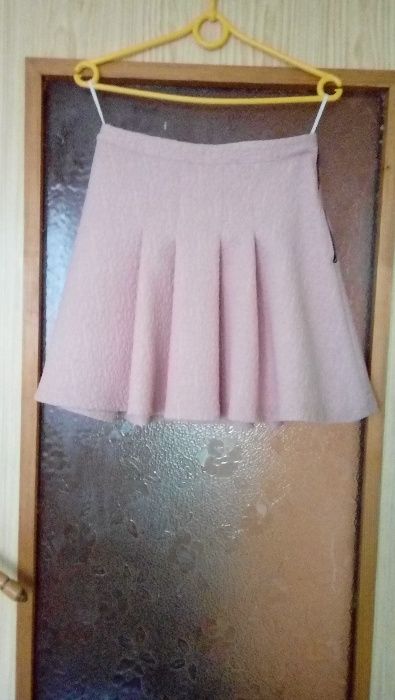 Różowa spódnica 36 mini Nowa S