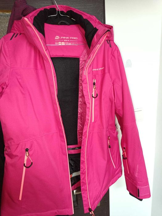 Damska kurtka narciarska Alpine Pro Reama Pink M