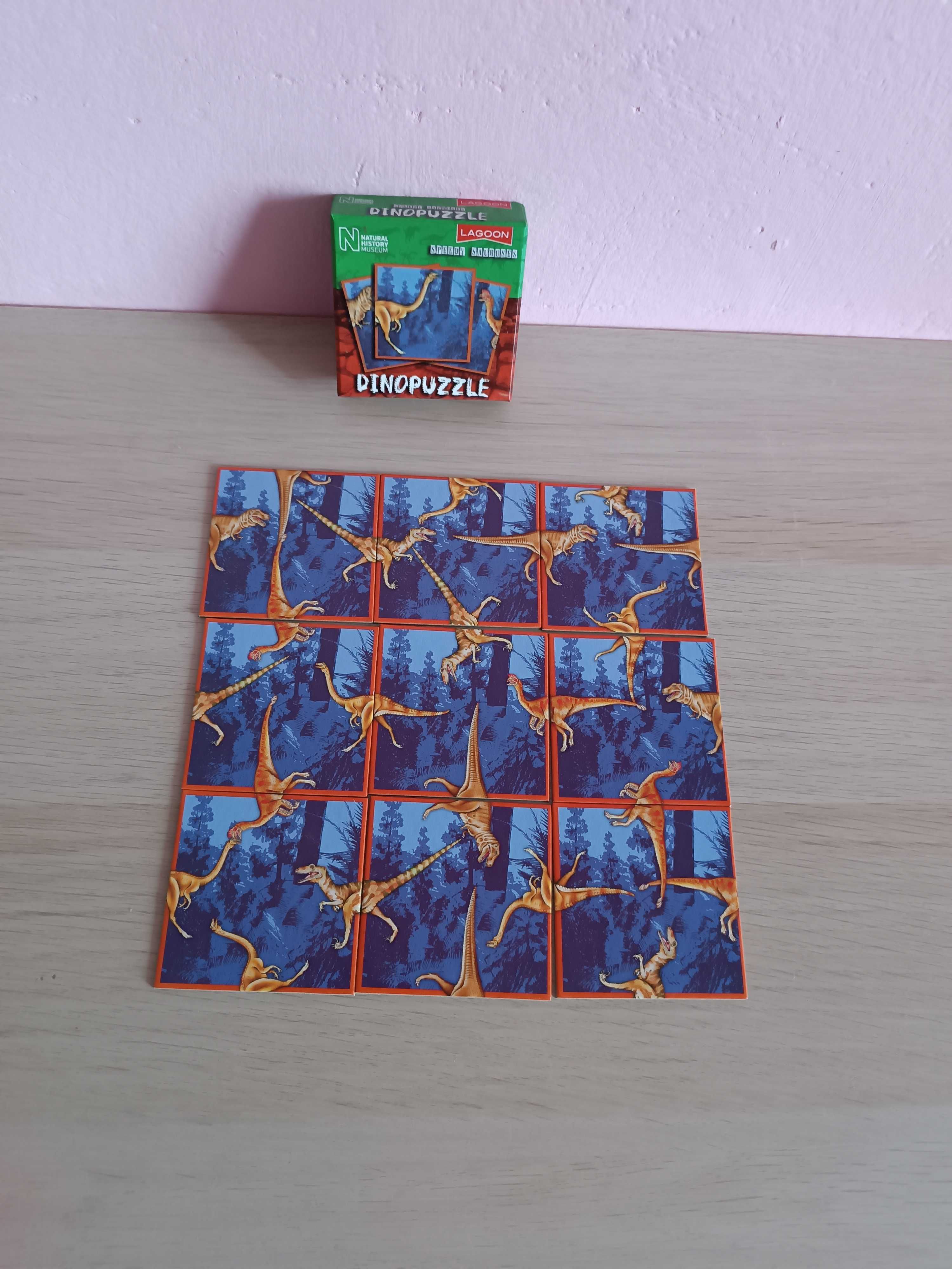 Dinopuzzle puzzle z dinozaurami 19 x 19 cm wiek 6+