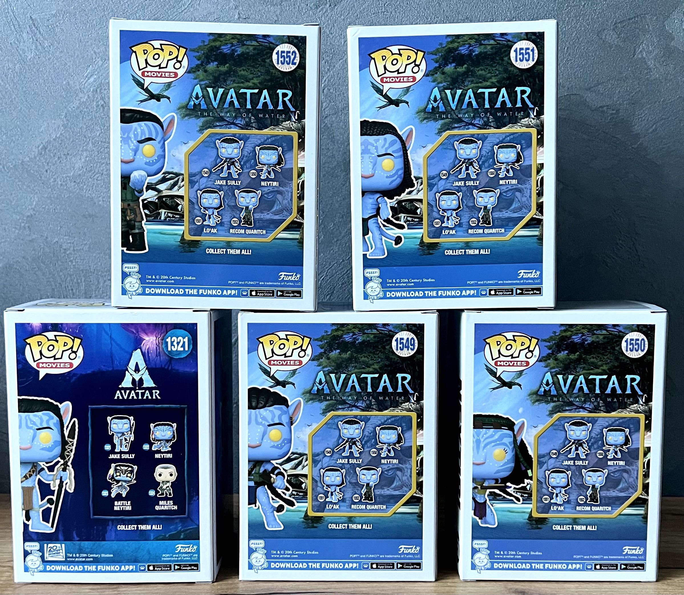 Funko Pop! Avatar. #1321-#1551
